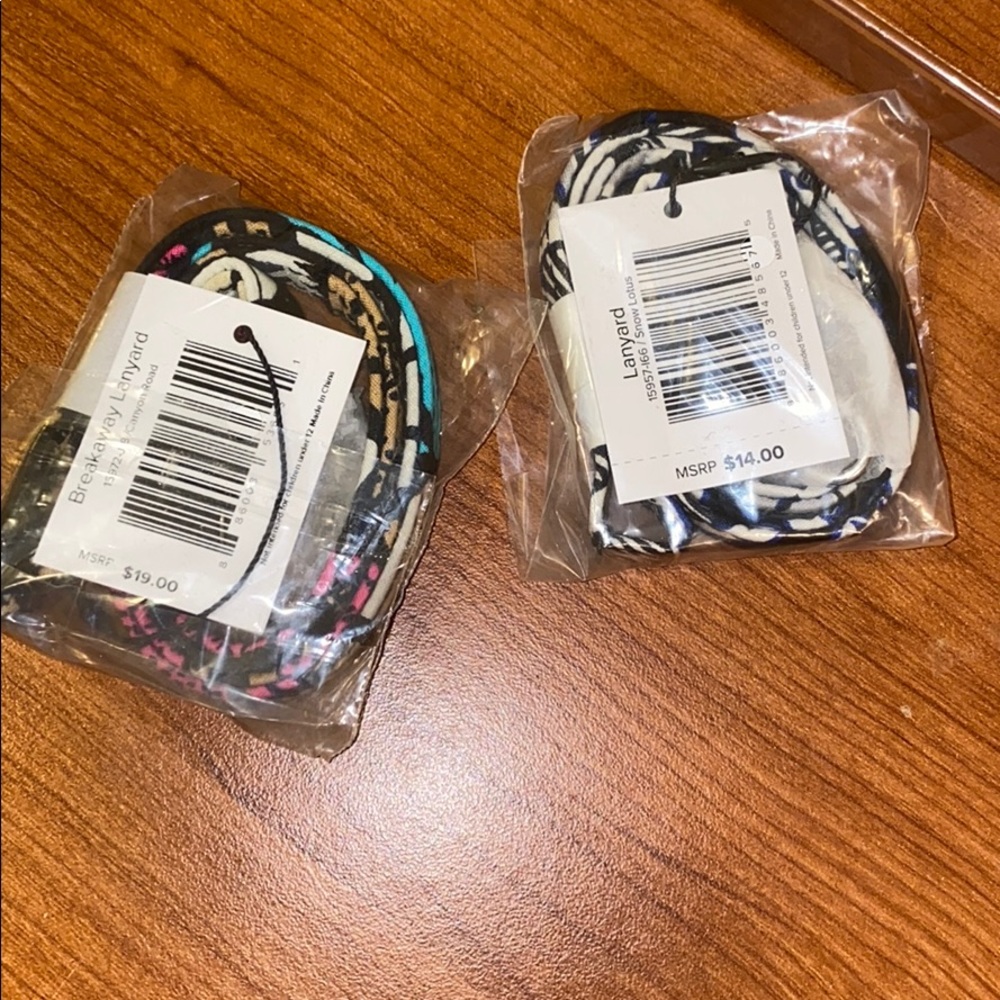 Vera Bradley lanyards